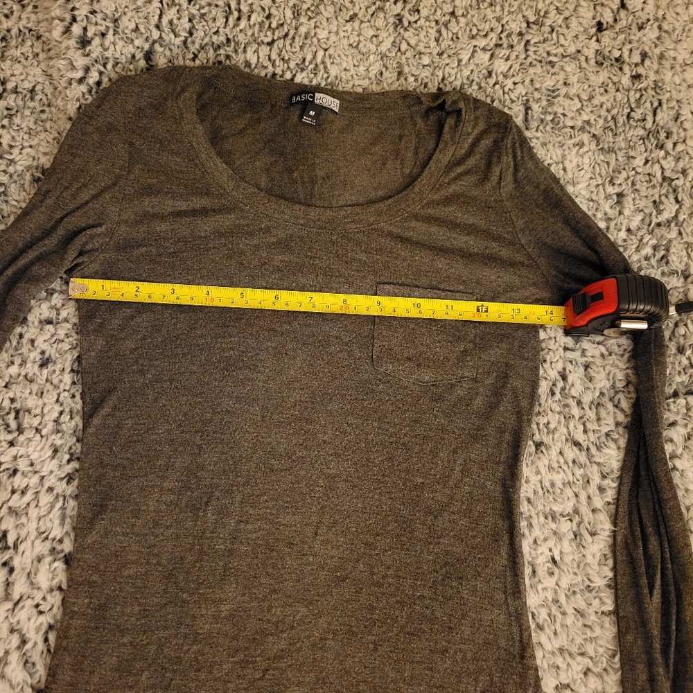 Gray long sleeve shirt - Picture 2 of 4